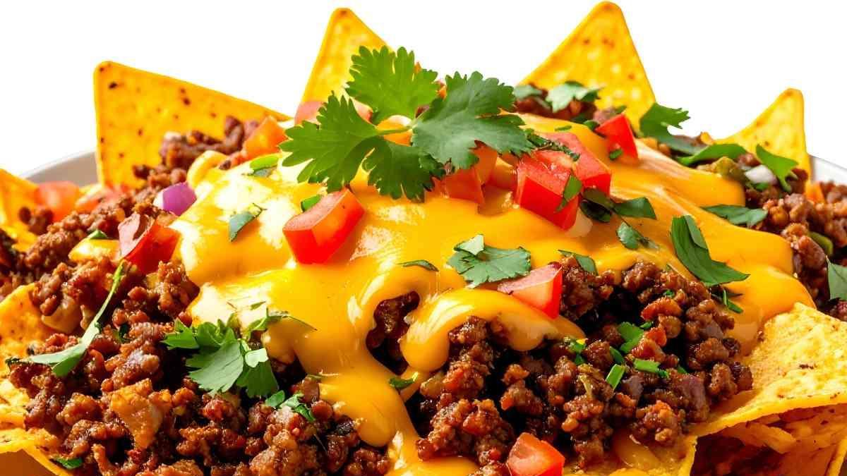Cómo hacer nachos con carne y queso amarillo: el rey de la comida tex-mex