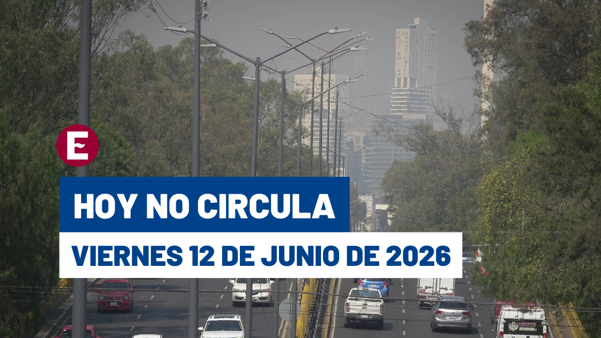¿Cómo queda Hoy no Circula del viernes en CDMX y Edomex?