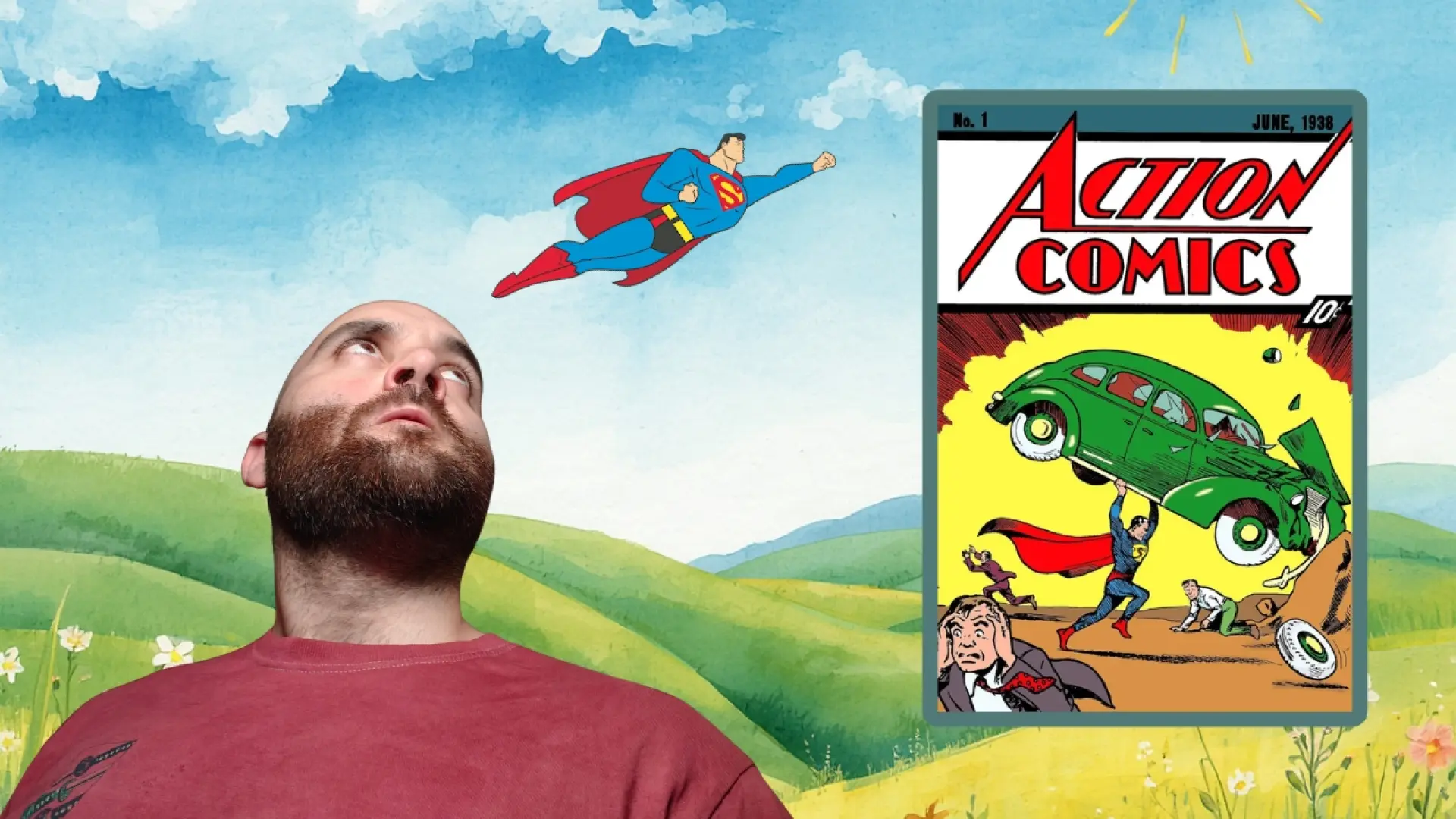 ¿El primer Superman de los cómics podía romper la barrera del sonido?