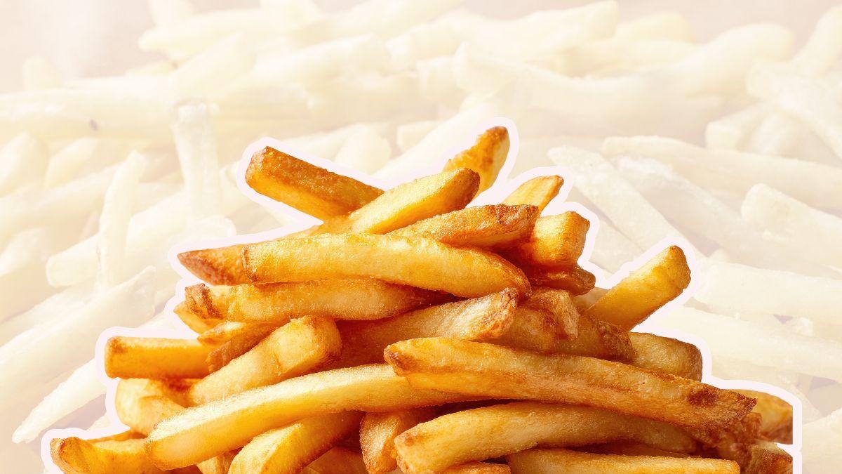 Truco para hacer las papas a la francesa más crujientes, sin usar doble fritura