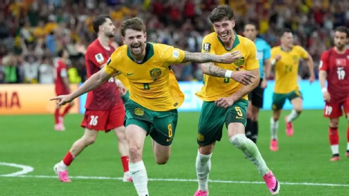 Con dos goles de contragolpe, Australia dio la sorpresa y se impuso 2-0 sobre Turquía