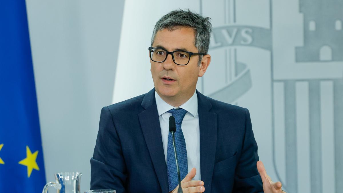 Bolaños sobre el caso de Leire Díez: "No hay nada que acredite que el presidente conocía nada"
