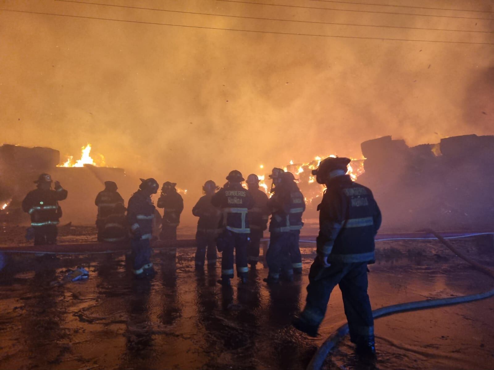 Compromiso de los bomberos