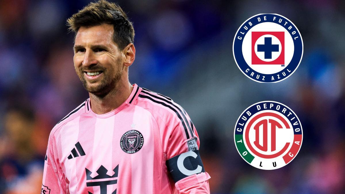Messi y Miami esperan a Cruz Azul o Toluca para el Campeones Cup