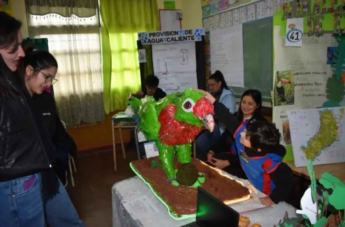 Más de 70 proyectos deslumbraron a la Feria Zonal de Ciencias y Tecnología en San Pedro