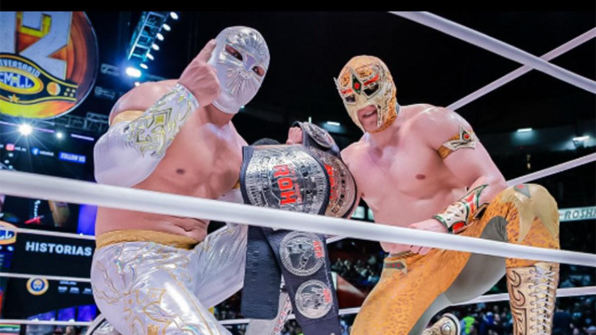 Místico y Máscara Dorada hacen la hazaña: nuevos campeones de ROH