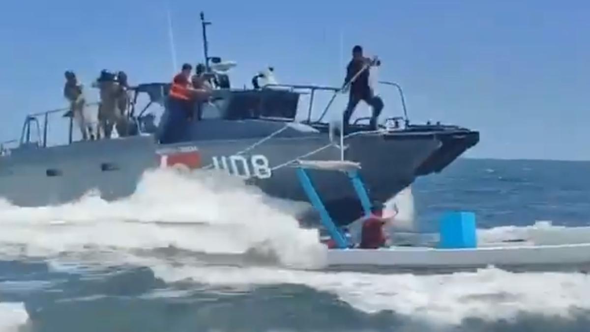 Capturan a 3 personas con 250 kilogramos de pepino de mar y especies en veda