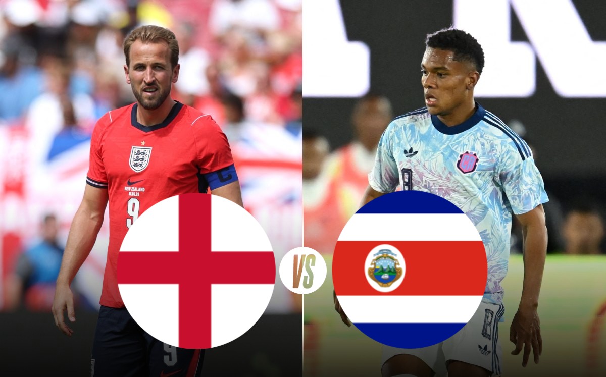 Inglaterra vs Costa Rica: Horario y dónde ver partido amistoso 2026