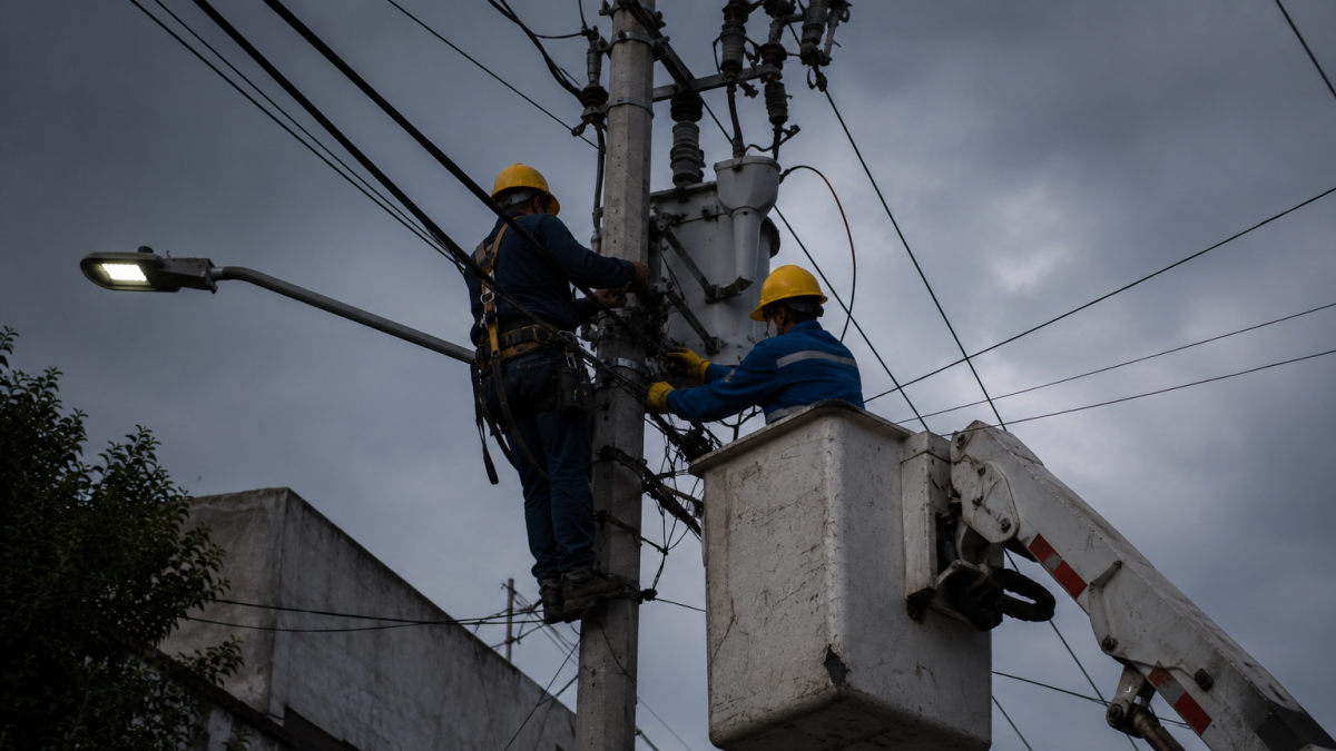 Alumbrado público, reprobado en el país; servicios