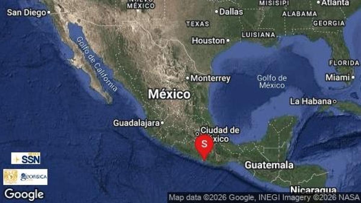 Sismo sacude costas de Guerrero, también lo sintieron en CDMX
