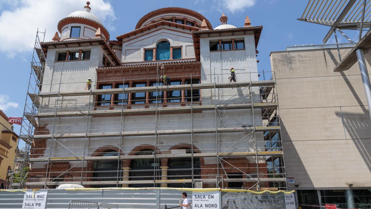 Las obras del Mercat se retrasan y la sala no cerrará a inicios de 2027