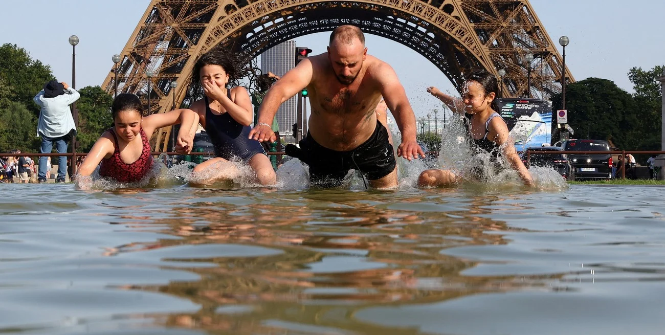 Tragedia en Francia: una histórica ola de calor ya dejó al menos 40 muertos por ahogamiento