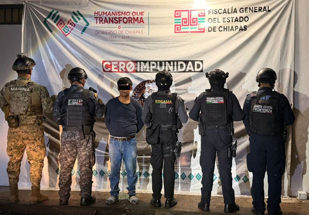 Capturan a Orlando 'N', 'El Misterio', presunto líder de la MS-13