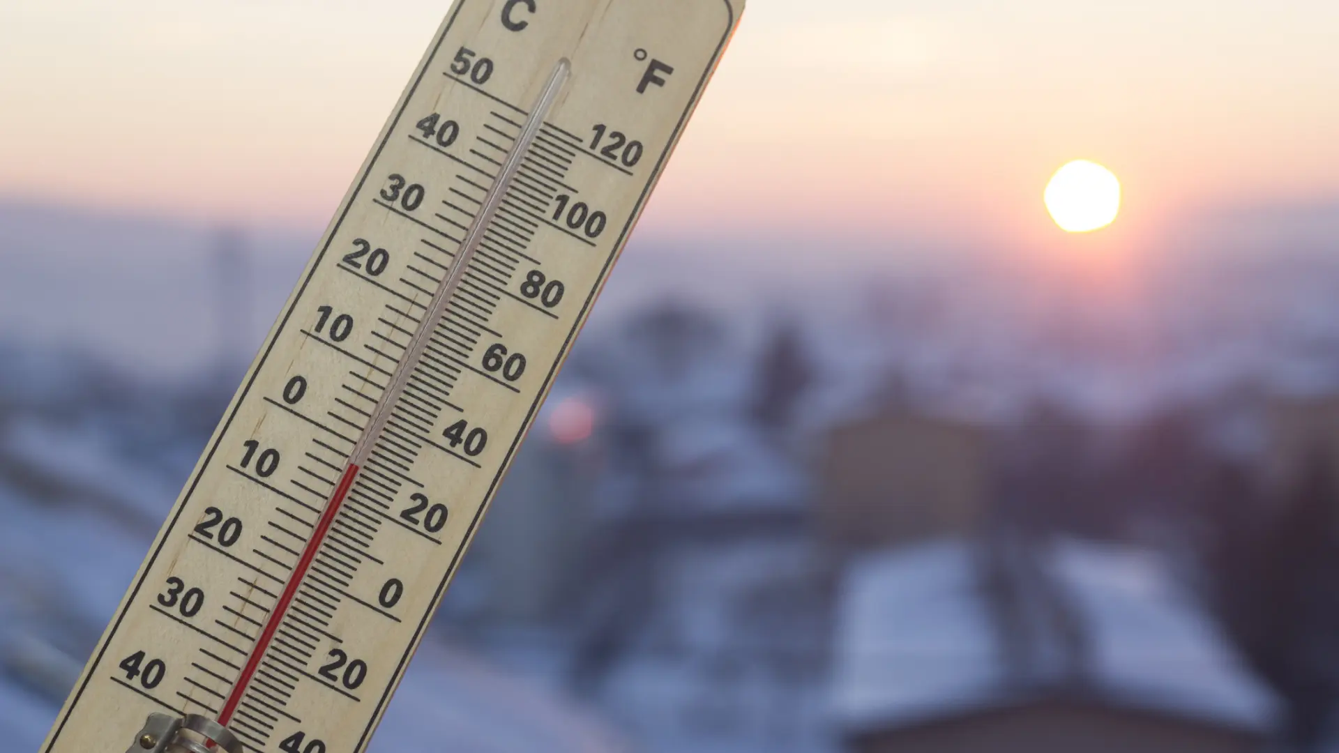 El pueblo que ha despertado con el termómetro por debajo de los 10ºC en plena ola de calor