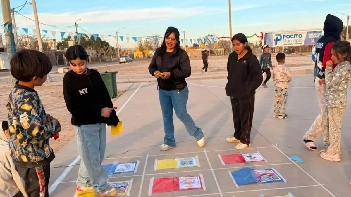 Pocito: con entretenimientos y juegos buscan prevenir adicciones en los chicos del departamento