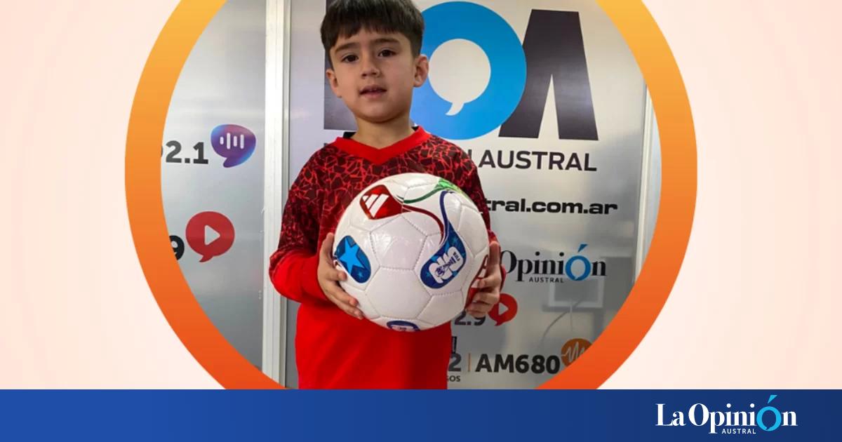 Con apenas 5 años, Ciro López ya fue fichado por Argentinos Juniors