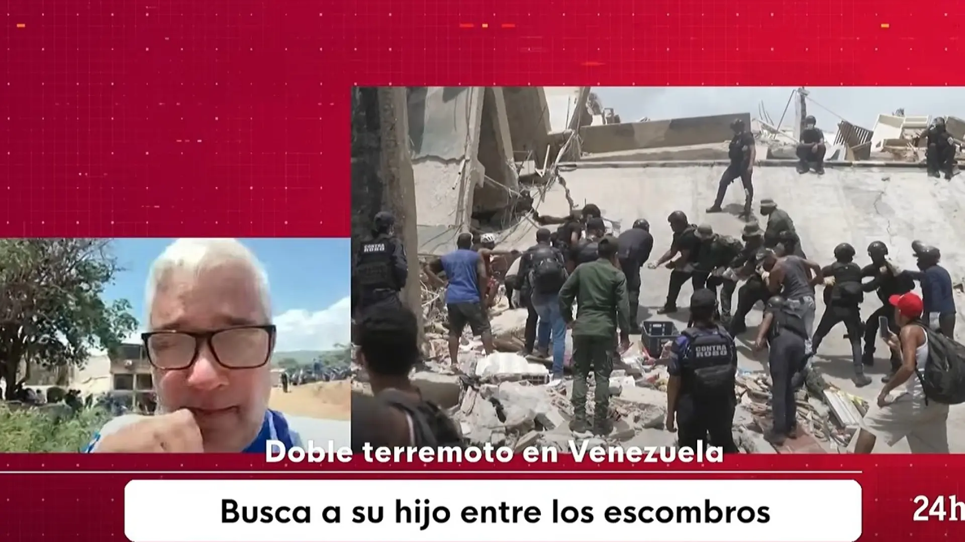 La esperanza de Pablo, que habló con su hijo justo antes de que el terremoto tirase su edificio: "Se oyen golpes como diciendo: aquí estoy"