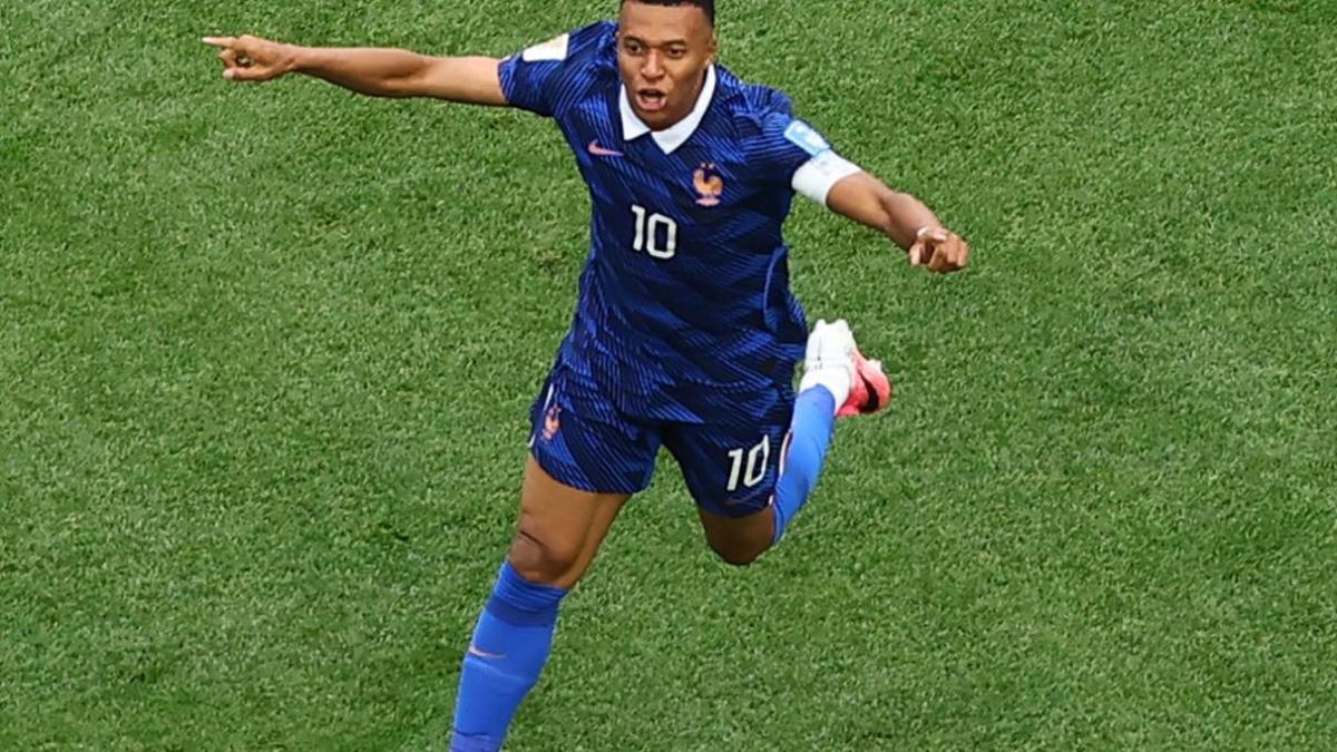 Mbappé acecha a Messi; gol ante Irak y empata a Ronaldo en Mundiales