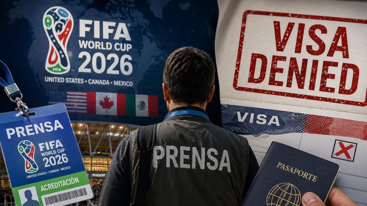 Mundial 2026 bajo presión: periodistas de África e Irán no consiguen visas para cubrir el torneo