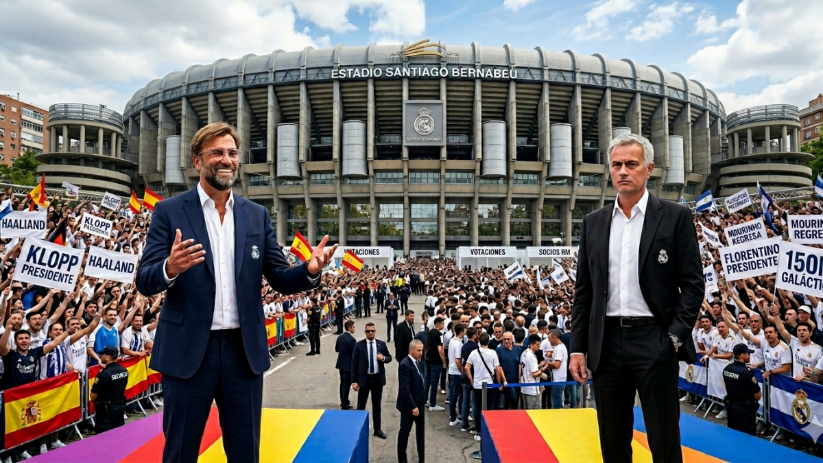 Klopp o Mourinho: el Real Madrid elige presidente y técnico en unas elecciones históricas