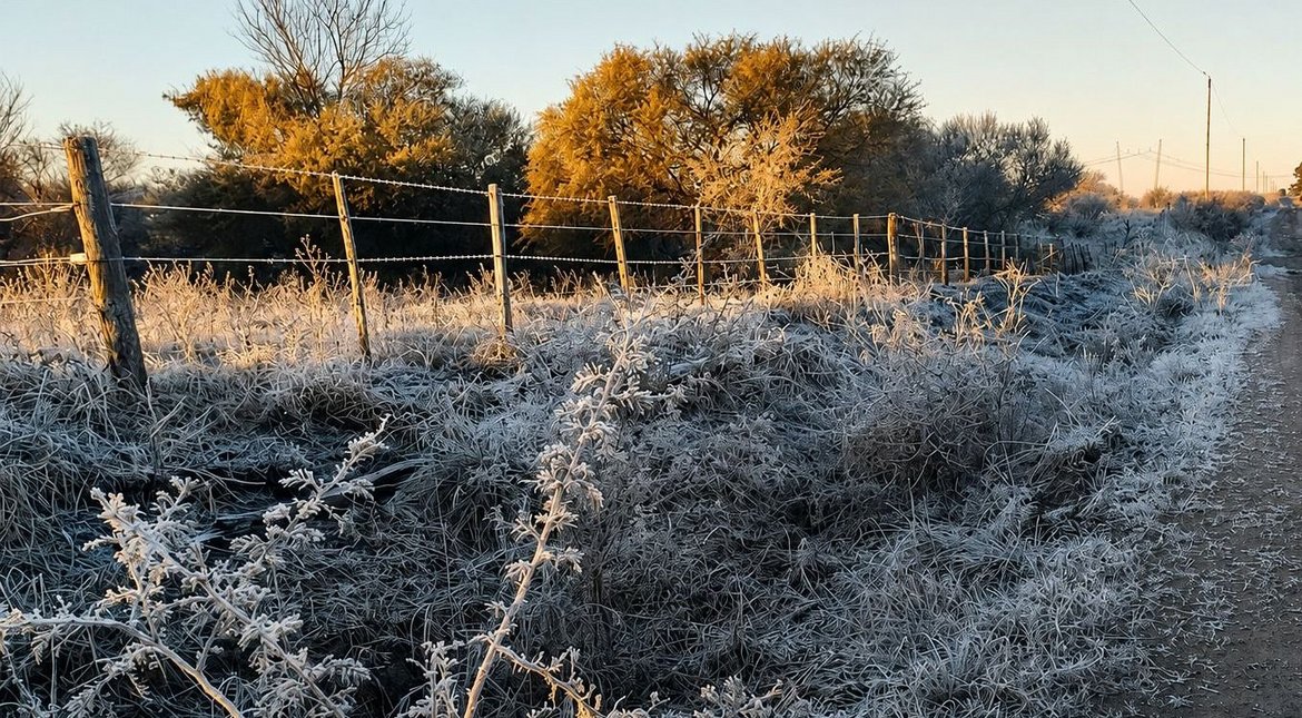 El frío se hace sentir: Salta amaneció escarchada y con apenas -0.1°C