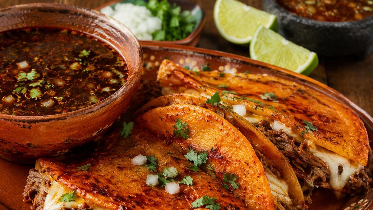 Prepara unas deliciosas quesabirrias y apoya a México en el Mundial