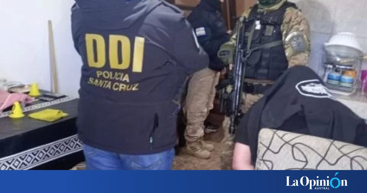 Desbarataron un punto de venta de drogas tras el operativo "Kiosco Blanco" en Puerto San Julián