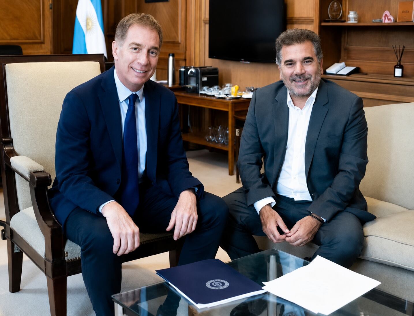 El PRO habló de la posible designación de Diego Santilli para reemplazar a Adorni: "Era una debilidad..."