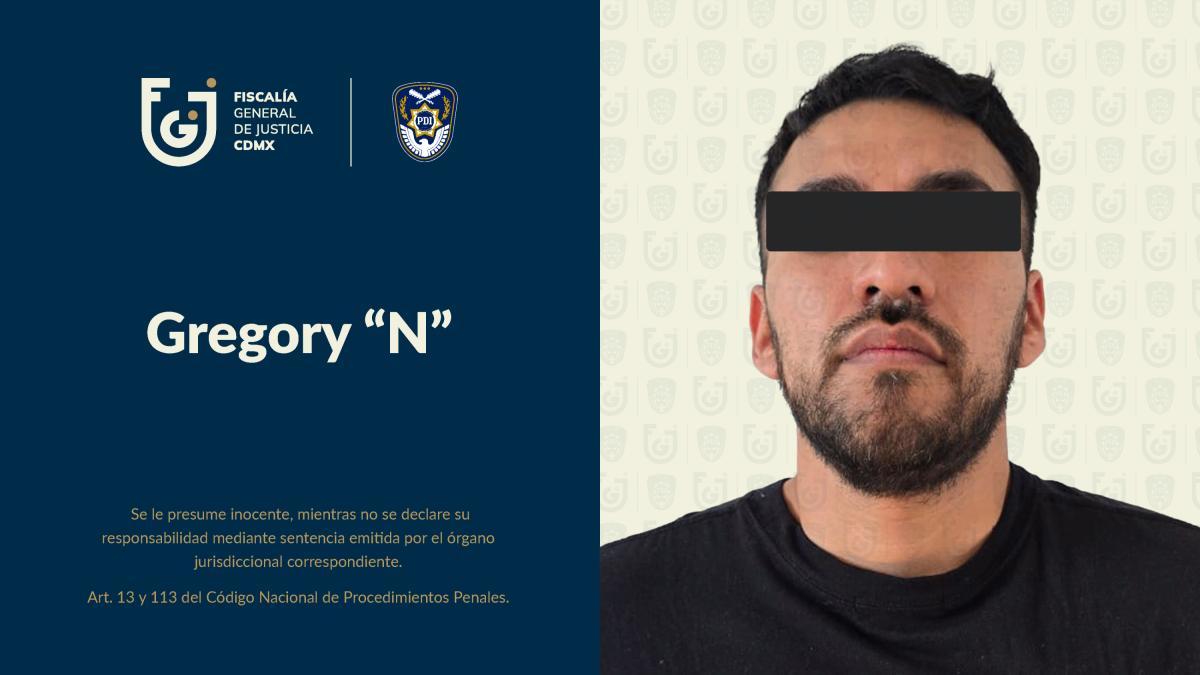 Detienen en Coyoacán a "El Gregory", integrante de La Unión Tepito
