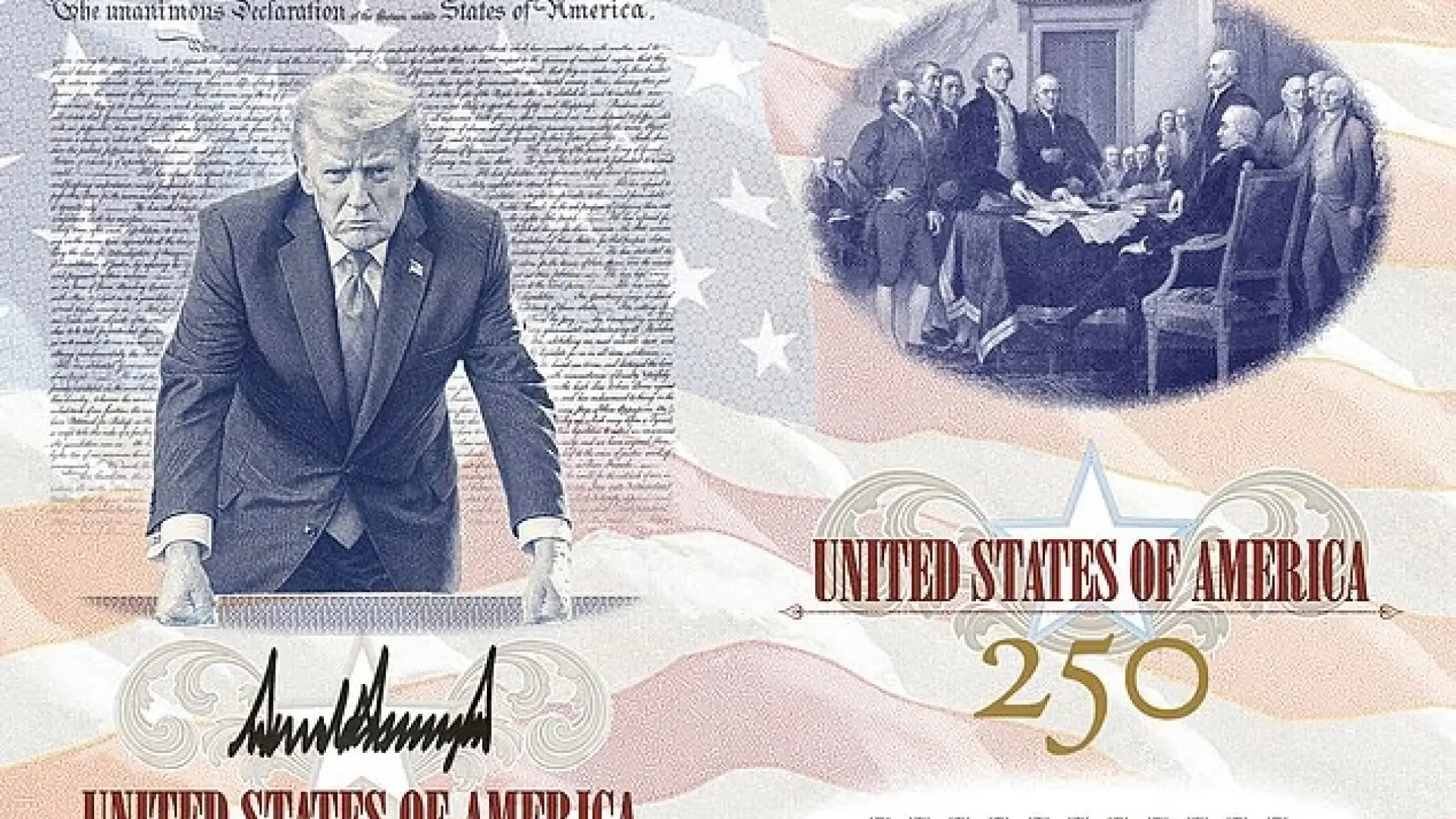 Así es el nuevo diseño del pasaporte de EEUU, con la imagen de Donald Trump: "Bienvenido, pero sé bueno"
