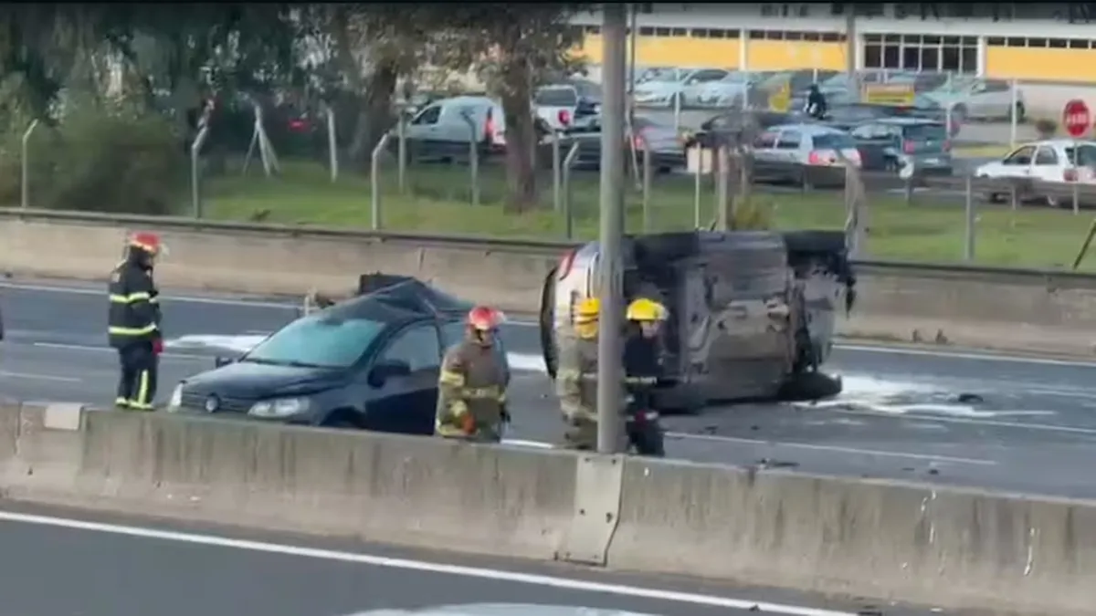 Murió una nena de dos años y otras tres personas resultaron heridas tras un violento choque en la Panamericana