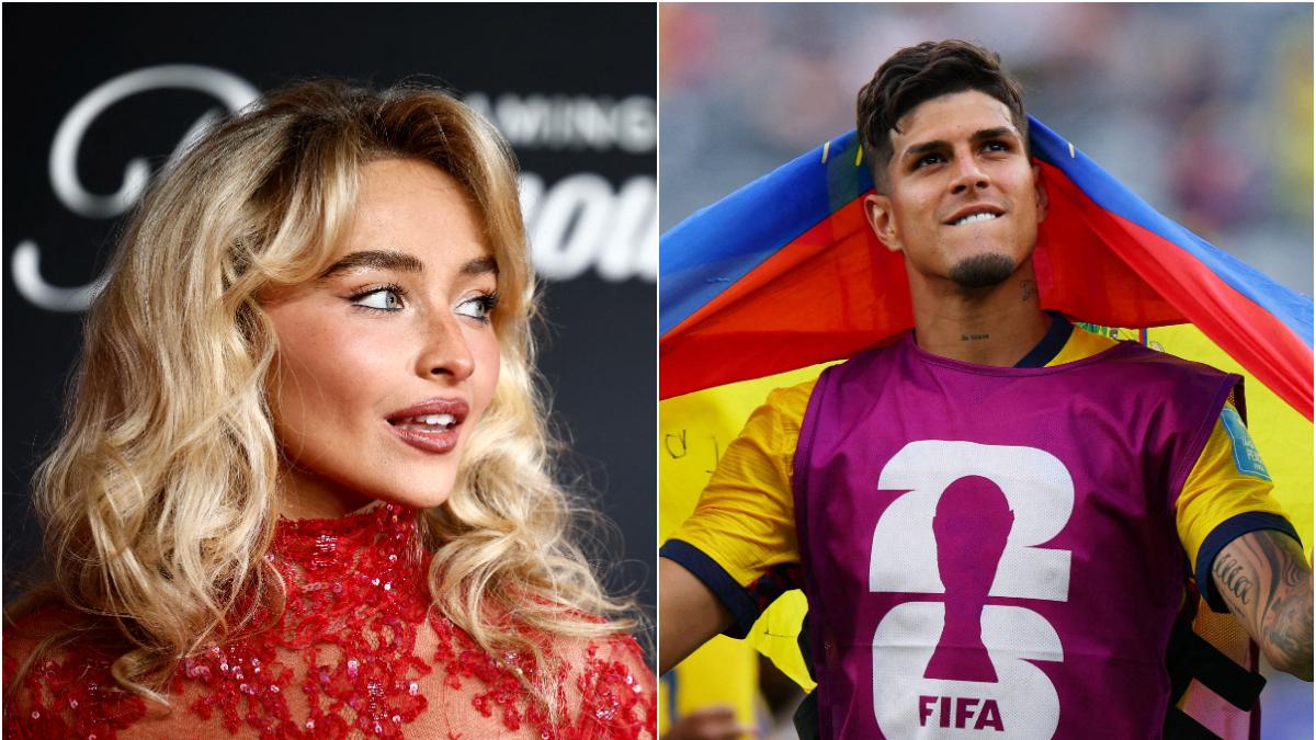 ¿Sabrina Carpenter y Piero Hincapié son novios? El rumor que sacude el Mundial