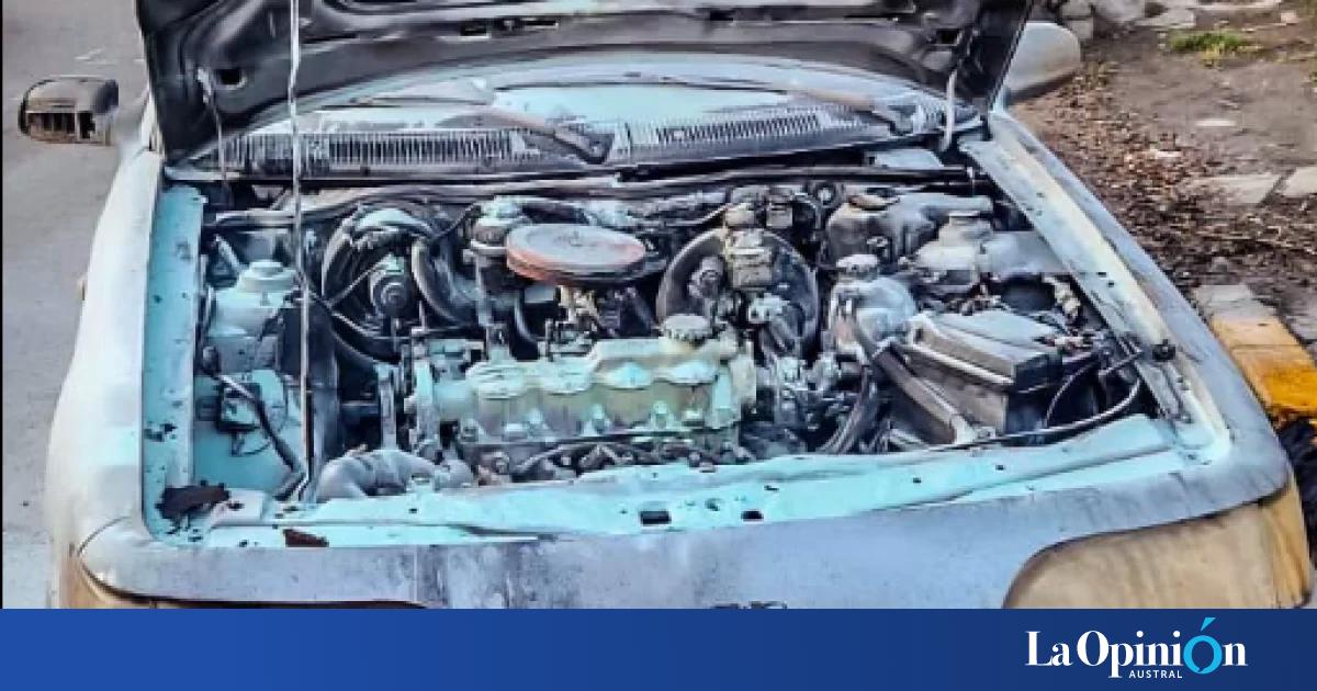 Río Gallegos: el sobrecalentamiento del motor provocó un principio de incendio en un auto