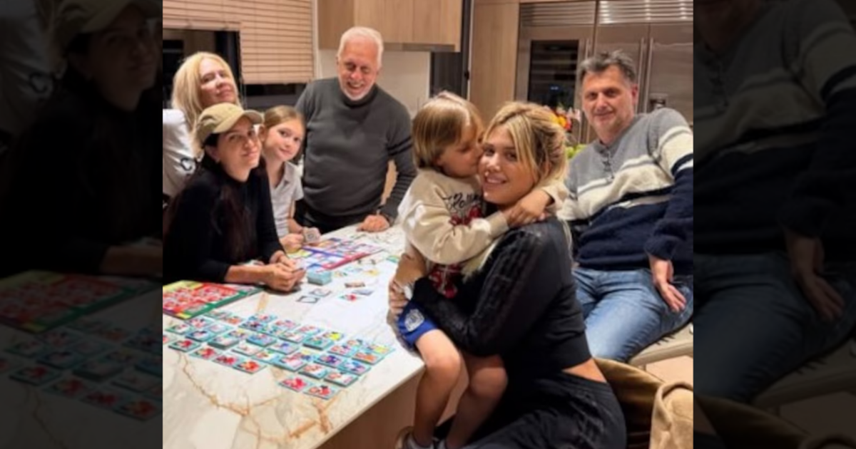 Wanda Nara vivió su fin de semana sin sus hijas junto a su sobrino