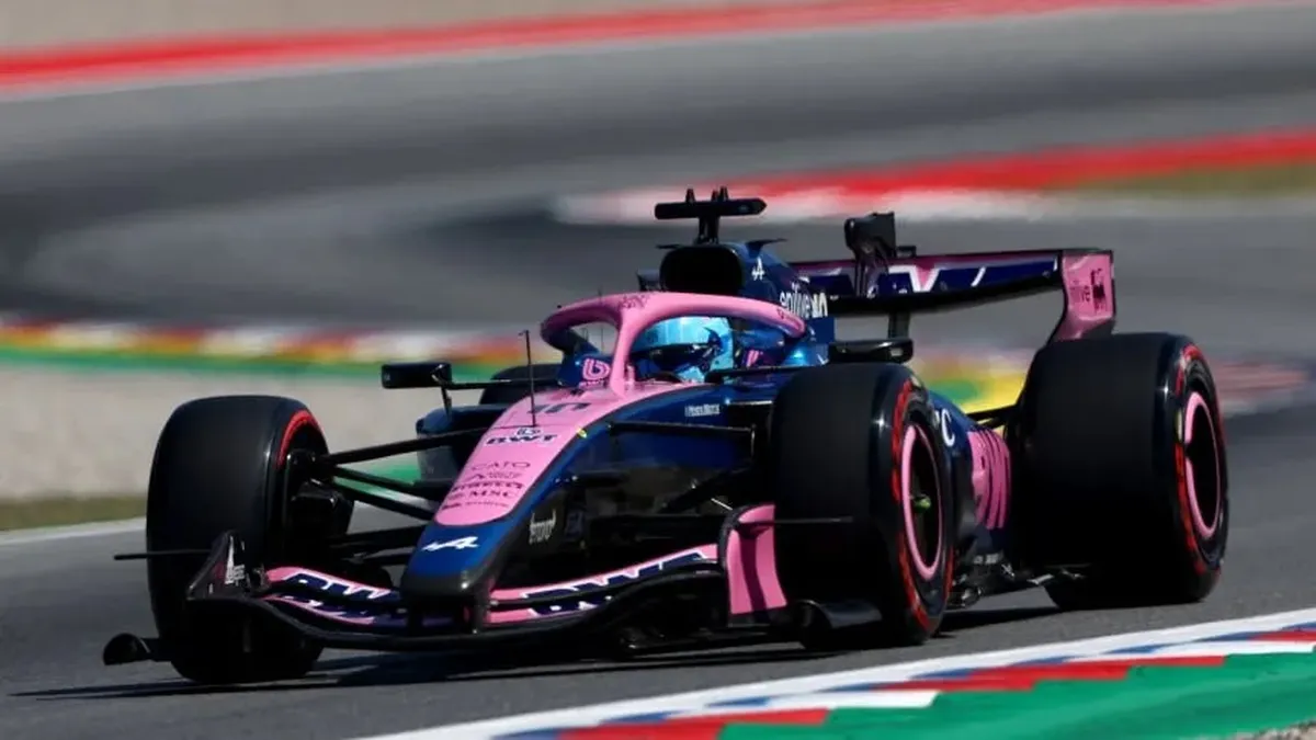 Colapinto terminó octavo en el Gran Premio de Barcelona y Hamilton ganó por primera vez en Ferrari