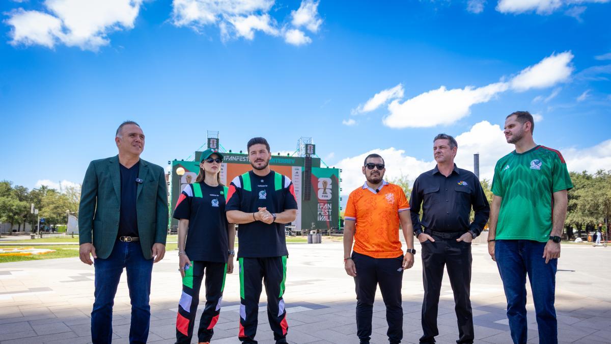 Monterrey inaugura el Fan Fest con 21 días de futbol, música y actividades