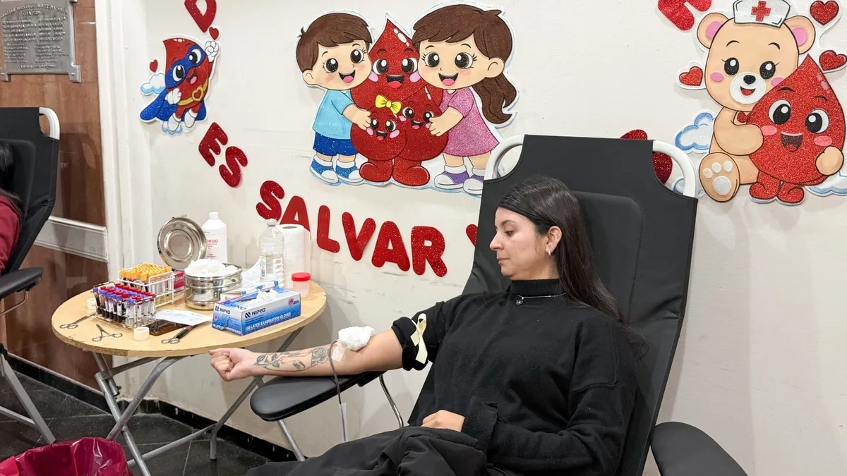 Salud refuerza la donación de sangre y convoca a una colecta en El Rodeo