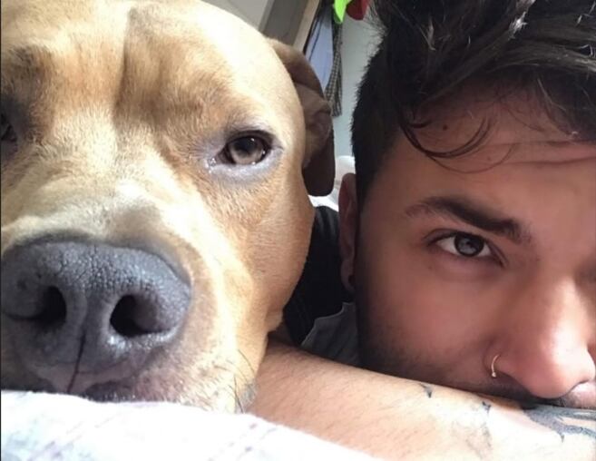 La promesa que Camilo Triana le hizo a su perro Magnus terminó salvando ocho vidas