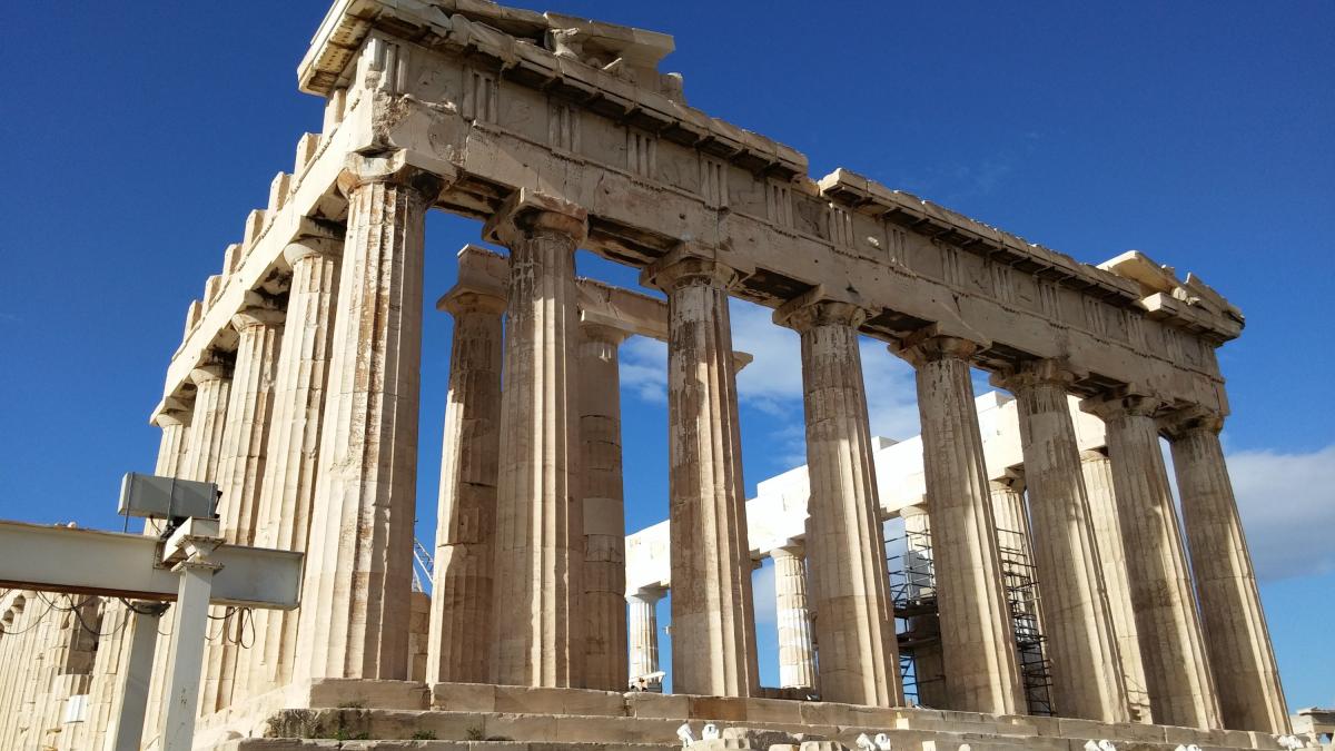 Partenón de Atenas recupera su aspecto de hace más de 200 años tras restauración