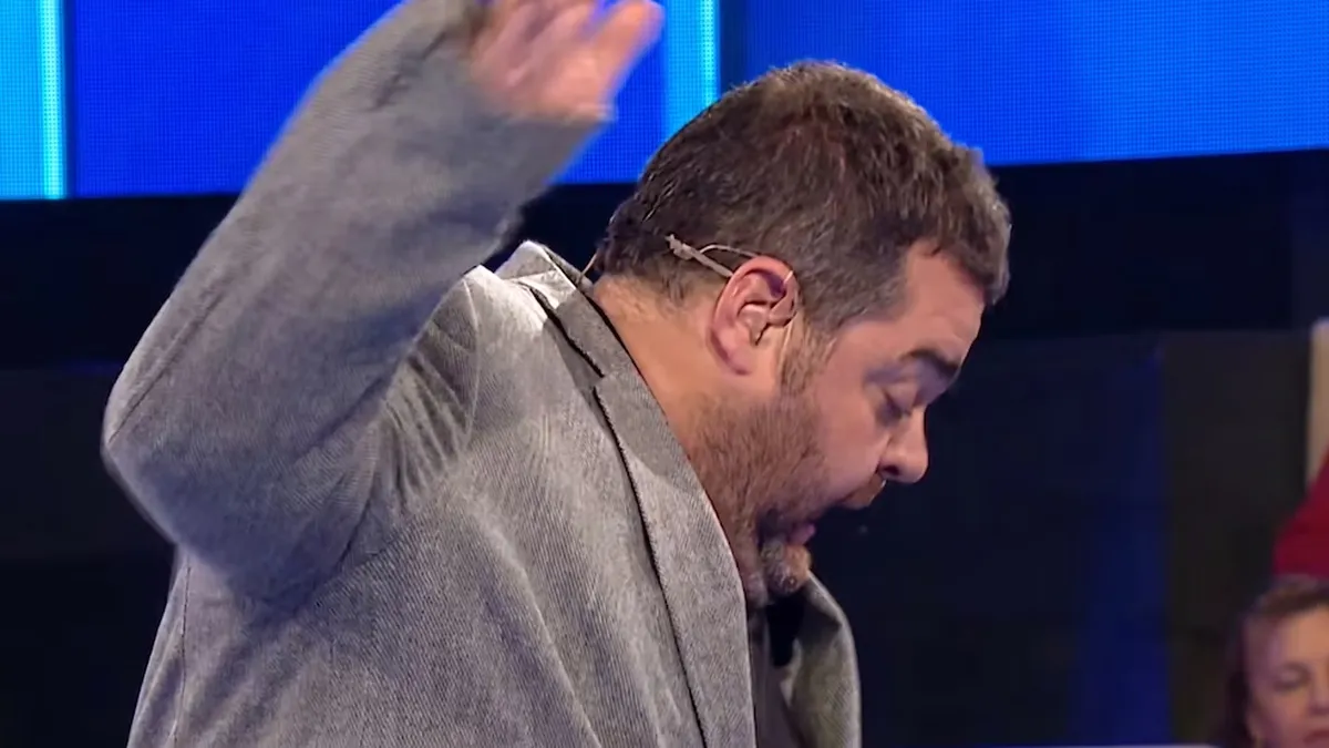 El sanjuanino Darío Barassi protagonizó un blooper en vivo y generó preocupación en el estudio