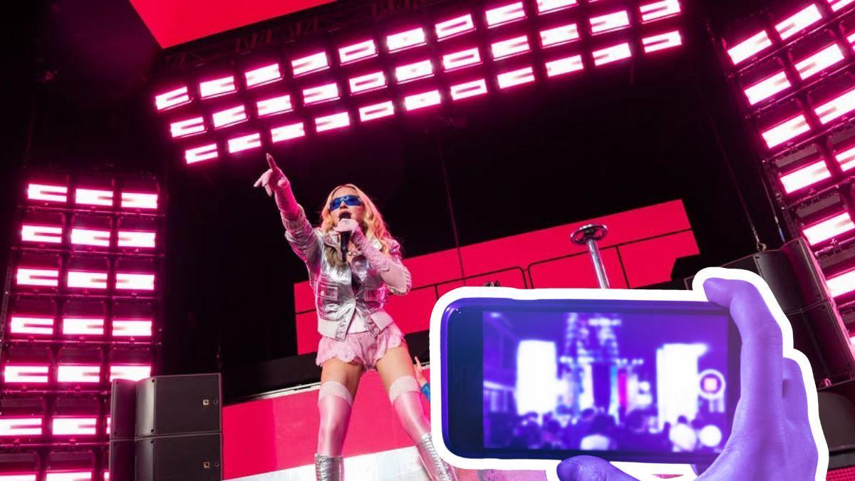 "Guarden sus teléfonos": Madonna envía mensaje a los fans que pasan el concierto grabando