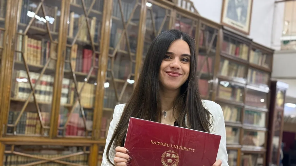 Camila Chaves, la primera sanjuanina en ser admitida y estudiar en Harvard: "Se lo debía a mi yo de 16 años"