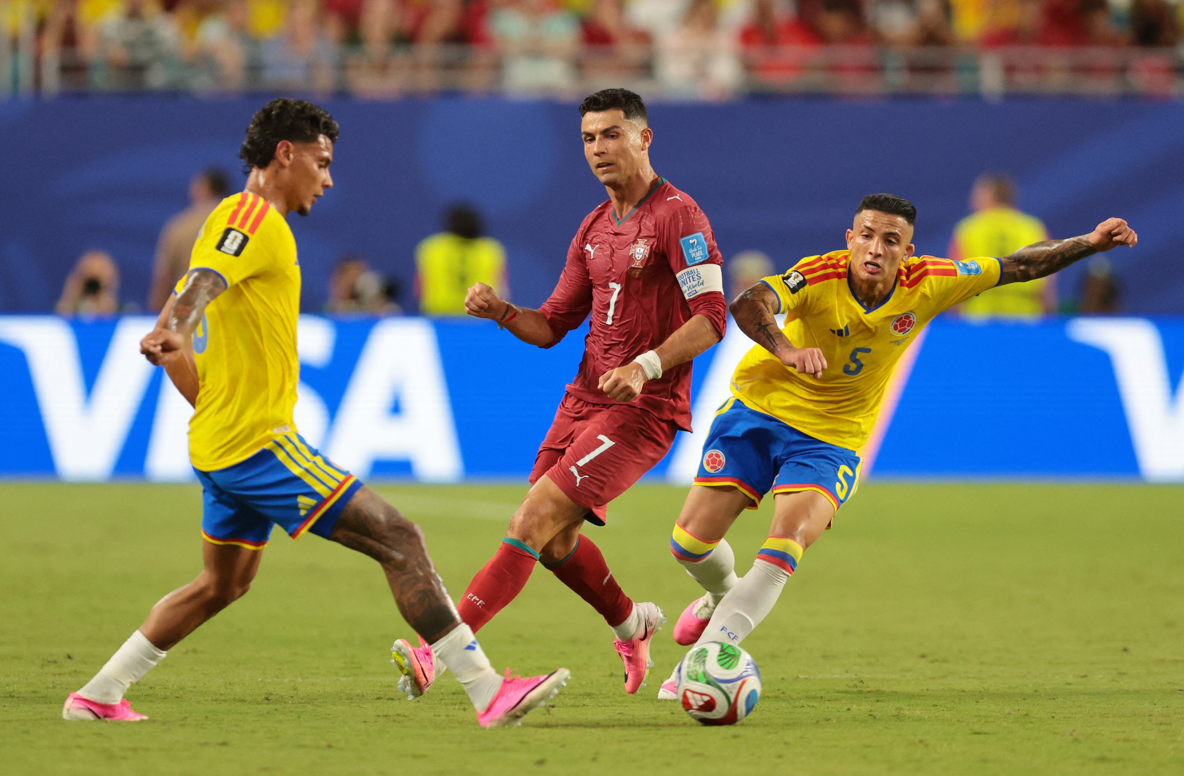 Colombia muestra las debilidades del plan de Roberto Martínez a la medida de Cristiano Ronaldo