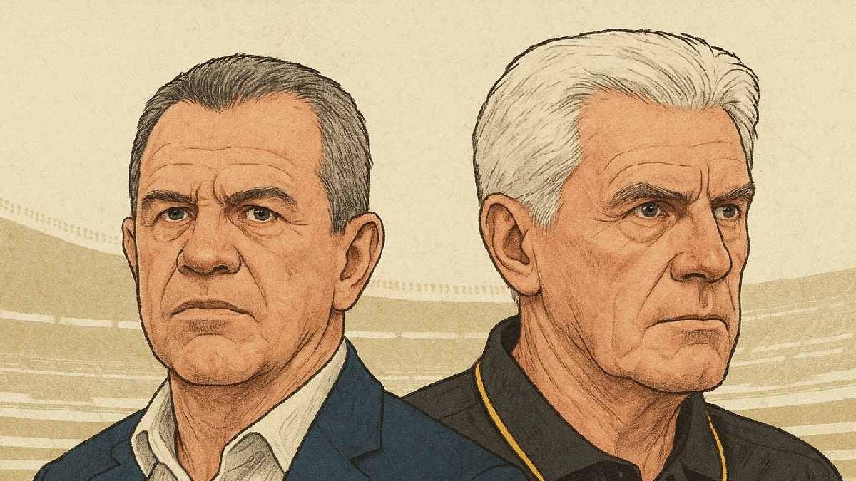 Hugo Broos tras llegar a México: "es especial, hace 40 años jugué el partido inaugural en el Azteca"