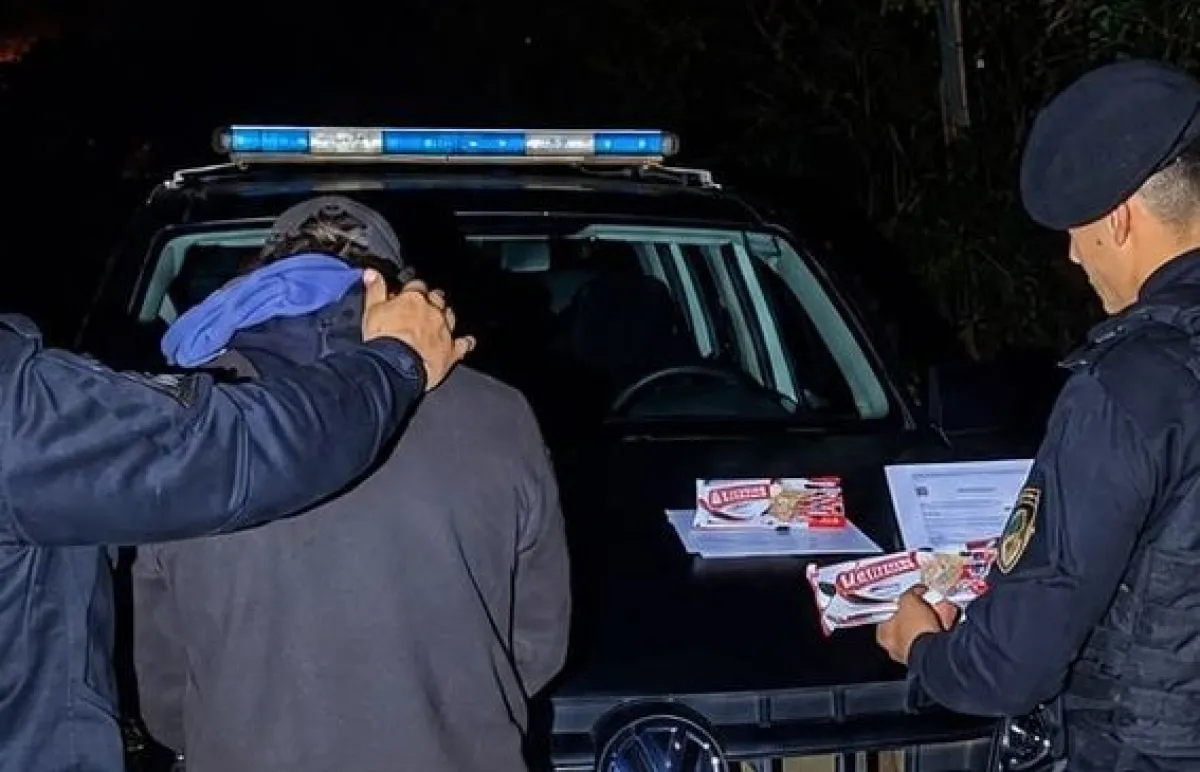 Lo detuvieron tras robar dos barras de Mantecol de un kiosco 24 horas en Oberá