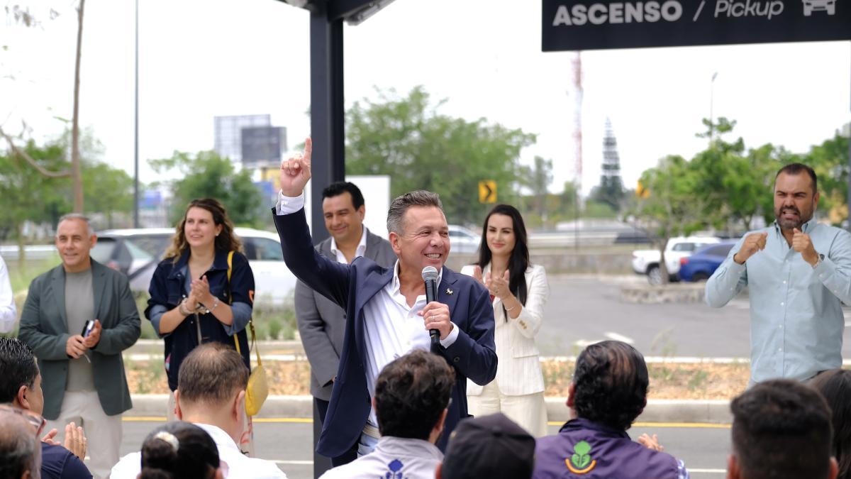 Jalisco habilita patio para vehículos de plataforma junto al aeropuerto de Guadalajara
