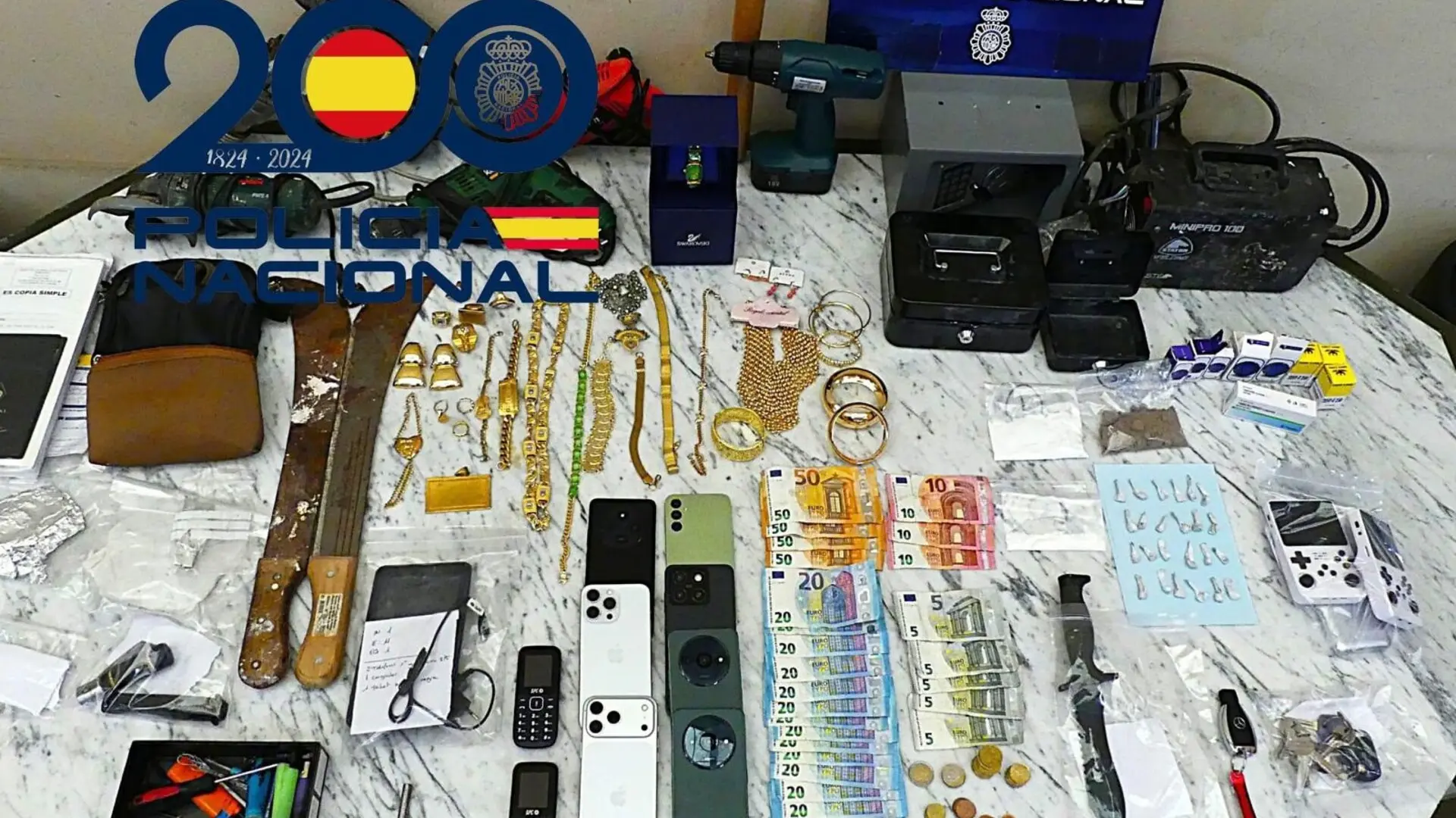 Once detenidos en Sevilla al desarticular una red de tráfico de heroína y crack