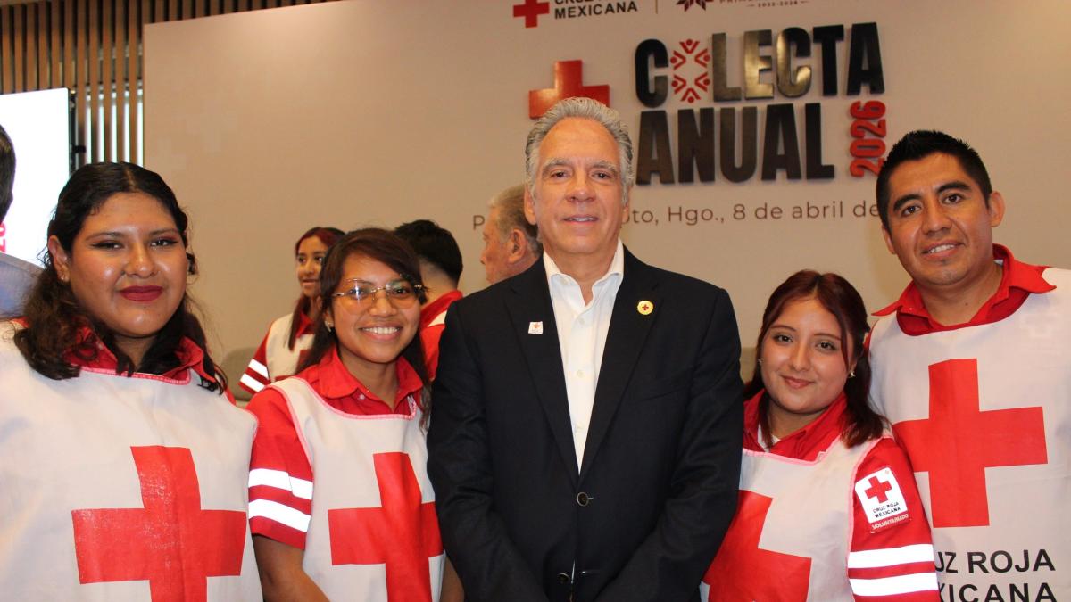 Cruz Roja, lista para actuar ante huracanes, ciclones y Mundial 2026