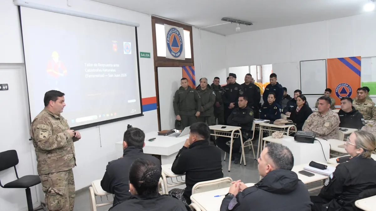 San Juan fortalece su preparación ante emergencias sísmicas con una capacitación interinstitucional histórica