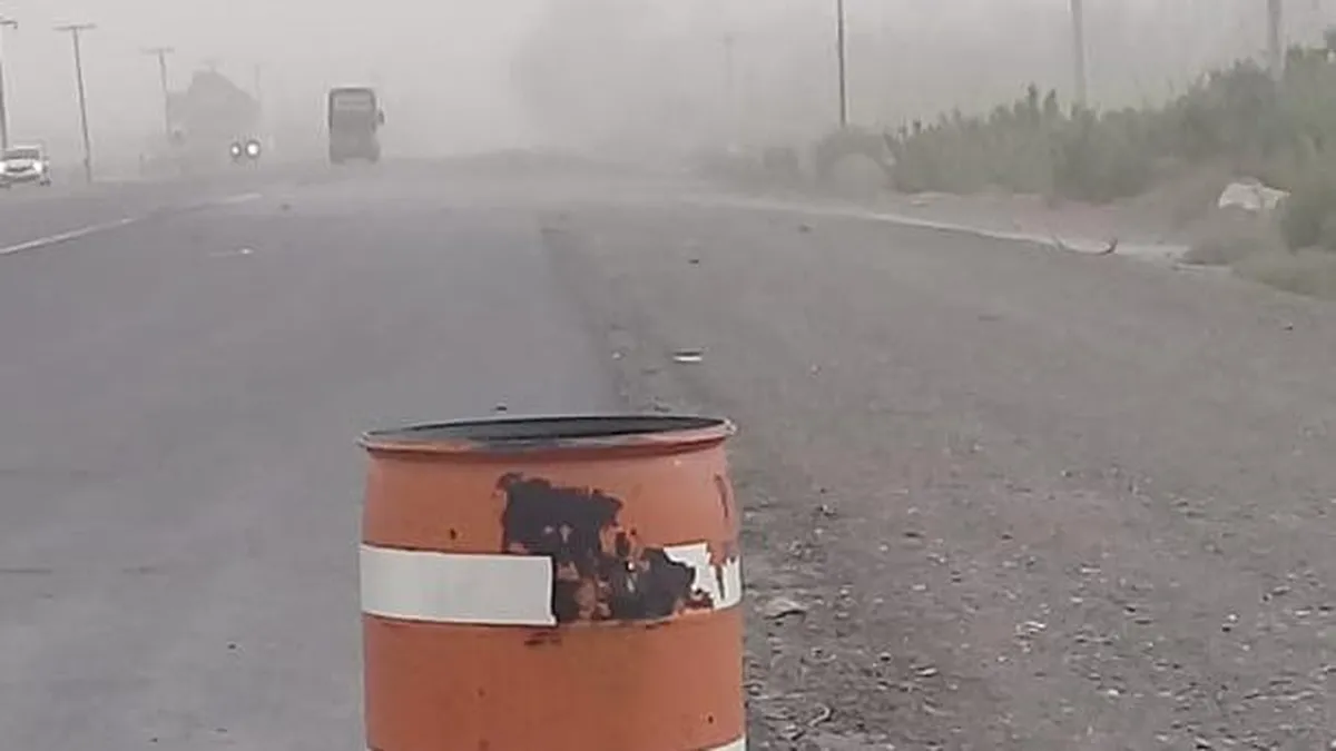 Emitieron un alerta por fuertes vientos para gran parte de San Juan